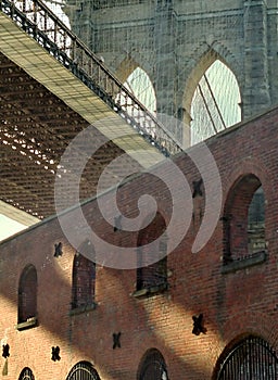 Brooklyn Bridge Dumbo New York USA