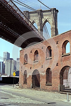 Brooklyn Bridge Dumbo New York USA