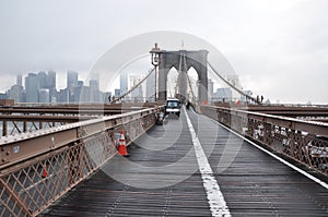 Brooklyn bridge Manhattan, nowy jork