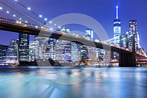 Brooklyn Bridge in New York, Amerika