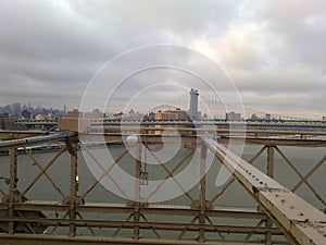 Brroklyn bridge in NEW YORK