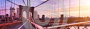 Brooklyn Bridge in New York City