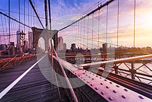 Brooklyn Bridge in New York City