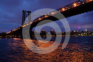 Brooklyn Bridge At Night