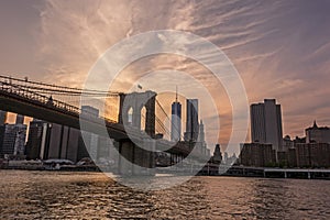 Brooklyn Bridge Sunset