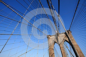 Brooklyn Bridge Web of Cables