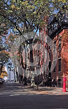 Brooklyn Heights Brownstones, Brooklyn New York, USA