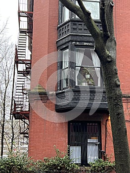 Brooklyn Heights street view, Brooklyn, NYC.