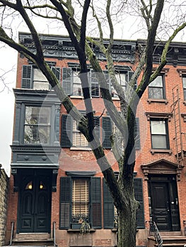 Brooklyn Heights street view, Brooklyn, NYC.