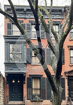 Brooklyn Heights street view, Brooklyn, NYC.