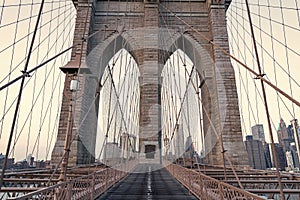 brooklyn landmark. Brooklyn bridge in ny, usa. brooklyn bridge of new york city. new york bridge connecting Manhattan