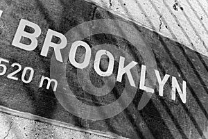 Brooklyn Placard