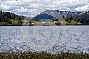 Brooks Lake in Wyoming, in the Shoshone National Forest