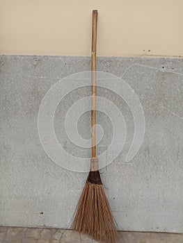 Broom in the Coconut Tree is a broom made from the petioles of the Coconut Tree.