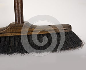 Broom from natural horse hair from seventies