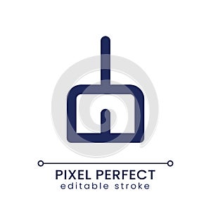 Broom pixel perfect linear ui icon