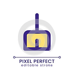 Broom pixel perfect RGB color ui icon