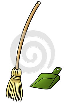 Broom and Scoop