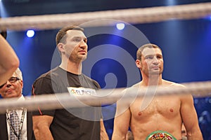 Brother Klitschko in ring