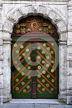 Brotherhood of Blackheads Fraternity Hall Door