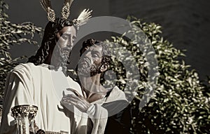 Brotherhood of the kiss of Judas, Holy Week in Seville, Spain