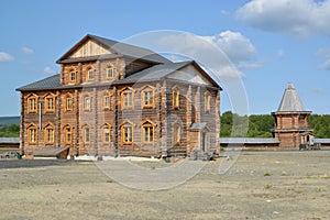Brotherly case and watchtower of the Sacred and Troitsk Trifonov-Pechengsky man's monastery