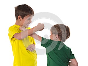 Brothers fighting - simulation