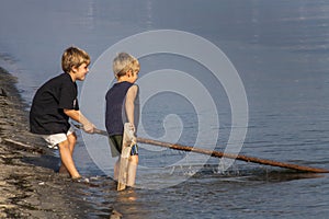 Brothers Investigate San Diego Bay