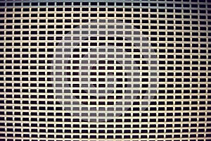 Brown abstract canvas background or grid pattern linen texture