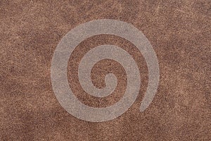 Brown artificial leather structure matt surface of pleather