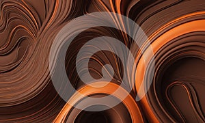 Brown background wallpaper with swirl and lines