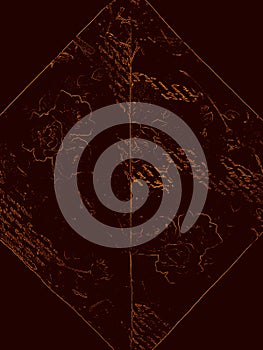 Brown backround with design