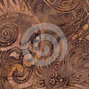 Brown Batik Pattern