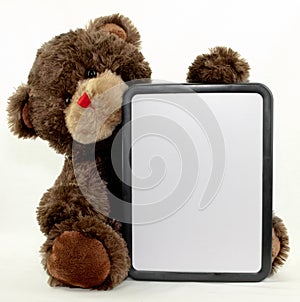 Brown Bear Dry Erase Board