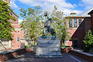 Brown Bear Statue at Brown University