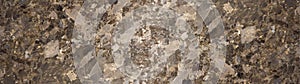 Brown beige camouflage marble natural pattern for background panorama of dark slate background or texture. granite slabs. Glossy