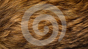 Brown and beige dog fur texture photo