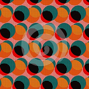 Brown ,blue and black halftone,dot pattern background