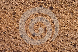 Brown bread, background texture