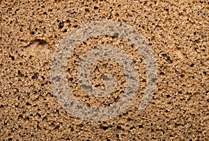 Brown bread, background texture.