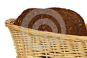 Brown Bread in Basket