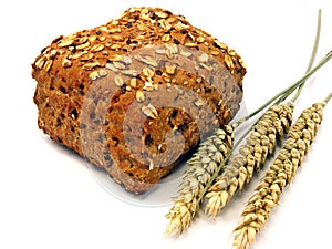 Brown bread & wheat
