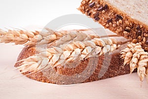Brown bread & wheat