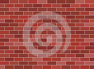 Brown brick wall background.