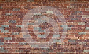 Brown brick wall texture.