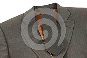 Brown business costume