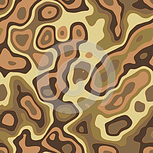 Brown camouflage pattern