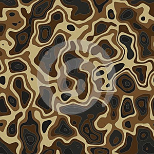 Brown camouflage pattern