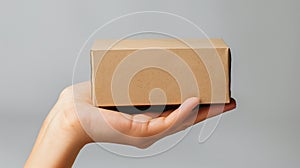 Brown Cardboard Box: Simplicity and Sustainability for your Ads. Arte com IR