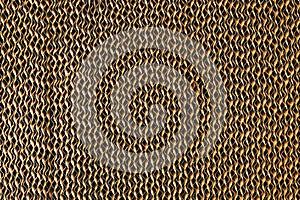 Brown cellulose paper pad or evaporative cooling pad texture